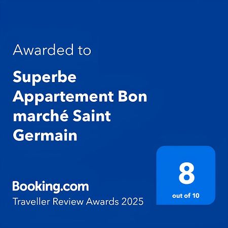 Superbe Appartement Bon Marche Saint Germain Free Netflix Paris Bagian luar foto