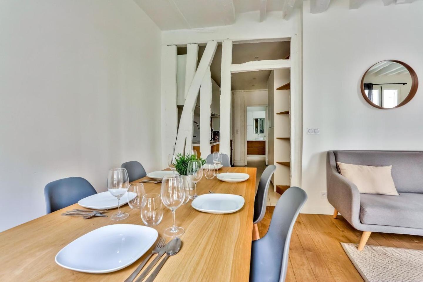 Superbe Appartement Bon Marche Saint Germain Free Netflix Paris Bagian luar foto